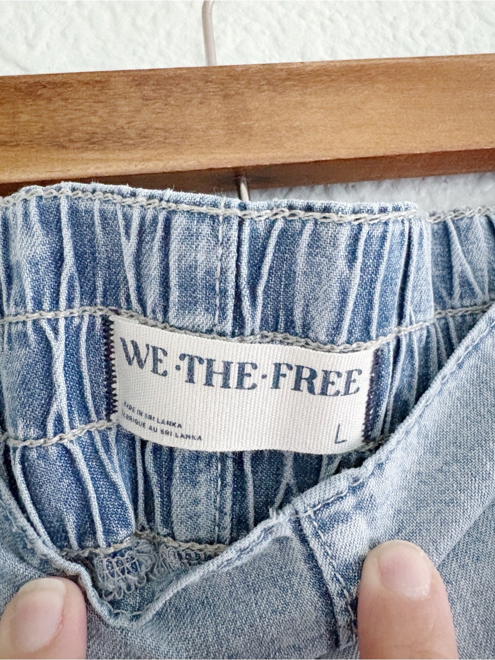 We The Free Breezy Pull-On Wide Leg Jeans Free People - Picture 9 of 10